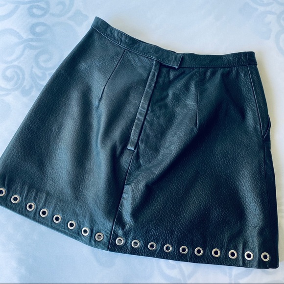 H&M Mini Leather Skirt - Picture 2 of 5